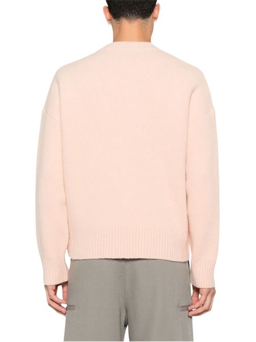 Cardigan Ami de Coeur con logo AMI PARIS | UKC365KN01356807